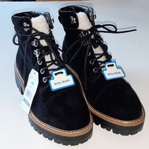 Womens Time and Tru Black Hiker Outdoor Boots Size 6W